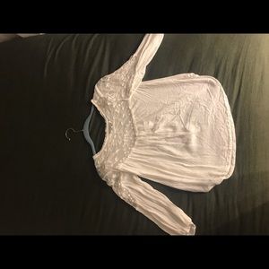 White Linen Long Sleeeve